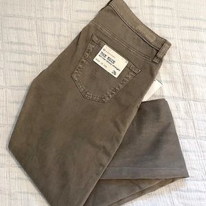 Anthropologie, AG Adriano Goldschmied the Edie mid-rise skinny straight, size 26